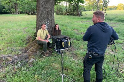 Chris Packham and Megan McCubbin