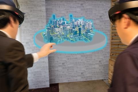 Mixed reality XR scenario