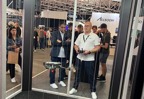 IBC show floor_drone