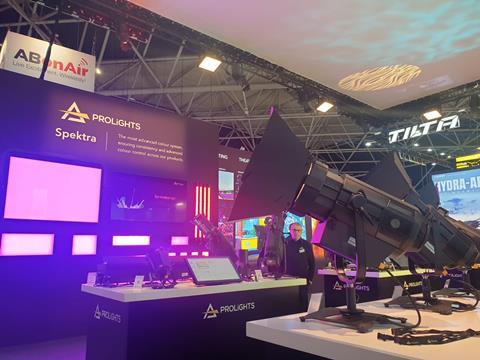 IBC show floor_prolights