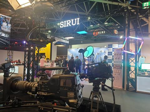 Ibc show floor_sirui