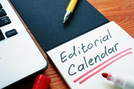 editorial calendar