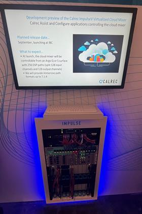 Calrec ImPulseV at NAB 24